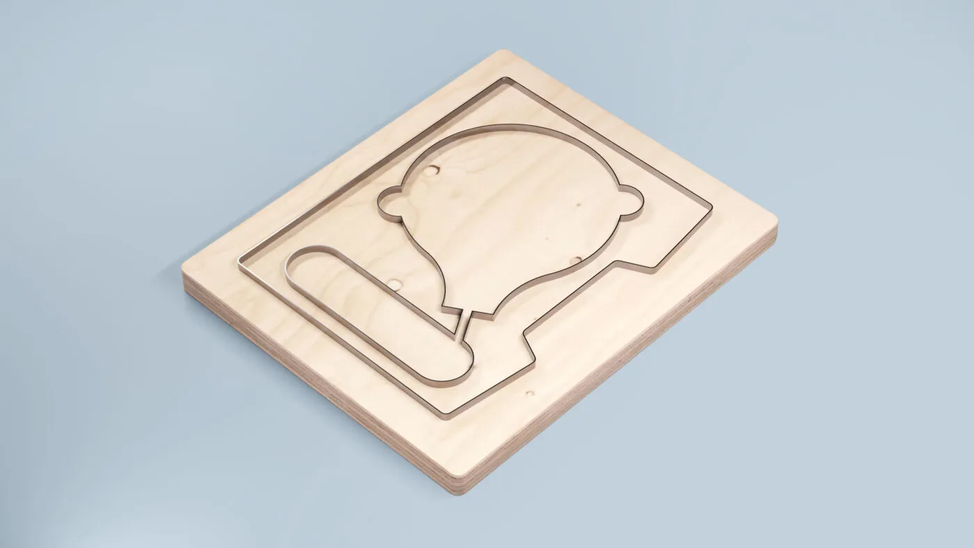 Flatbed die for sponge coating