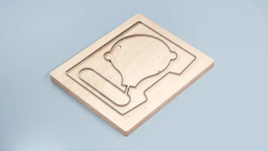 Flatbed die for sponge coating